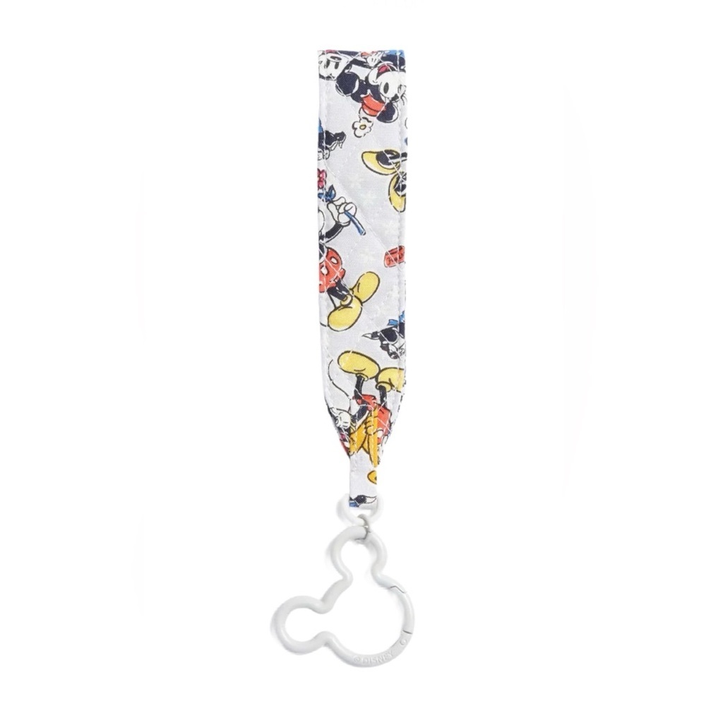 Vera Bradley Disney Wide Wristlet Strap in Mickey Mouse Family Fun - NWT - RARE
